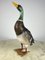 Große verzierte Ente aus Metall, Italien, 1980er 5