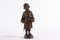 Large Danish Bronze Figurine of Young Boy with Umbrella from Elna Borch, 1950s, Image 3
