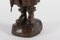 Large Danish Bronze Figurine of Young Boy with Umbrella from Elna Borch, 1950s, Image 12