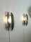 Wall Lamps in Brass, Glass and Metal from Veca, Italy, 1970s, Set of 2 10