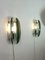 Wall Lamps in Brass, Glass and Metal from Veca, Italy, 1970s, Set of 2, Image 10