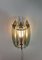 Wall Lamps in Brass, Glass and Metal from Veca, Italy, 1970s, Set of 2, Image 11