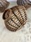 Bamboo Baskets, Italy, 1960s, Set of 3 2