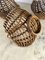 Bamboo Baskets, Italy, 1960s, Set of 3 7