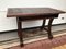 Oak Coffee Table with Small Shelf, 1950s 10