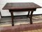 Oak Coffee Table with Small Shelf, 1950s, Image 1