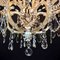 Vintage Crystal Chandelier, 1950s 4