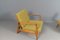 Green New Upholstery Adjustable Scandinavian Armchairs, 1960s, Set of 2 4
