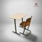 Vintage School Desk and Chair, Set of 2, Image 2