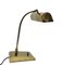 Ministerial Brass Table Lamp with Swivelling Lampshade, 1950s 4