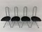 Postmodern Folding Chairs by Niels Gammelgaard for Ikea, 1980s, Set of 4 3