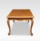 Oak Parquetry Draw Leaf Table, 1890s 2