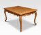 Oak Parquetry Draw Leaf Table, 1890s 1