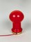 Mid-Century Table Lamp in Red Opaline Glass attributed to Stepan Tabery, 1975, Image 2