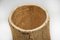 Maceta artesanal de troncos del siglo XIX, Francia, Imagen 4