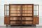 Monumental English Oak Glazed Bookcase, 1900s 2