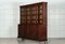 Monumental English Oak Glazed Bookcase, 1900s 5