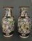 Large 19th Century Nanking Vases with Fighting Dragon, Set of 2, Image 3
