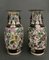 Large 19th Century Nanking Vases with Fighting Dragon, Set of 2, Image 1
