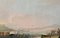 Artista napolitano, Villa Galla Nápoles, Erupción del Vesubio, Principios del siglo XIX, Gouache, Enmarcado, Imagen 1
