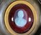 19th Century Cameo Profile of Woman in Wooden Frame, Image 2