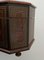 Portaoggetti Napoleone III con lente d'ingrandimento con intarsio interno in velluto, Immagine 10