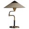 Mid-Century Modern Danish Adjustable Table Lamp by Bent Karlby for Lyfa, 1950s, Image 1