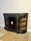 Antique Victorian Ebonised Inlaid Credenza, 1860s 4