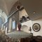 Lámpara colgante italiana Mid-Century moderna grande atribuida a Stilnovo, Imagen 5
