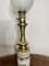 Antique Victorian Ceramic and Brass Lamp, 1870s 4