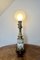 Antike viktorianische Lampe aus Keramik & Messing, 1870er 3
