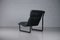 Large Model 2001 Lounge Chair in Black Leather by Bruce Hannah and Andrew Ivar Morrison for Knoll International, 1970s, Image 5