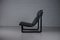 Large Model 2001 Lounge Chair in Black Leather by Bruce Hannah and Andrew Ivar Morrison for Knoll International, 1970s 4