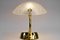 Tischlampe mit Acrylschirm von Rupert Nikoll, Wien, 1960er 8