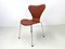 Series 7 Butterfly Chairs by Arne Jacobsen for Fritz Hansen, 1990s, Set of 6 4