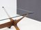 Erebro Glass Condror Walnut & Glass Coffee Table by Fredrik Schriever-Abeln 3