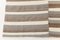 Vintage Brown Kilim Rug in Wool 9
