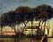 Pietro Colonna, Escena de campo, años 90, óleo sobre lienzo, Imagen 4