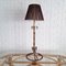 Wrought & Gilded Iron Table Lamp attributed to Maison Ramsay, 1940s 7