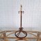 Lámpara de mesa de hierro forjado y dorado atribuida a Maison Ramsay, años 40, Imagen 13