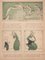 Sconosciuto, Il bagno degli orsi, Litografia originale, XIX secolo, Immagine 2