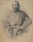 Inconnu, Portrait de Giuseppe Garibaldi, Lithographie Originale, 19e siècle 1