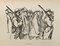 Hermann Paul, Les Prisonniers, Lithograph, Early 20th Century, Image 1