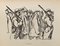 Hermann Paul, Les Prisonniers, litografia, inizio XX secolo, Immagine 1