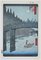 After Utagawa Hiroshige, The Bridge, 20th Century, Lithograph, Image 1