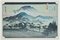 After Utagawa Hiroshige, Eight Scenic Spots in Oomi, 20th Century, Lithograph, Image 1