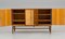 Skandinavisches Modernes Vintage Sideboard mit Metallintarsie von John Jonson 10
