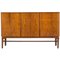 Vintage Scandinavian Modern Sideboard with Inlaid Metal Decorations by John Jonson 1