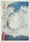 Après Utagawa Hiroshige, Scène de Neige le long de la Route de Kiso, XXe Siècle, Lithographie 1