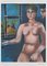 Franco Gentilini, Desnudo, Litografía, años 80, Imagen 1